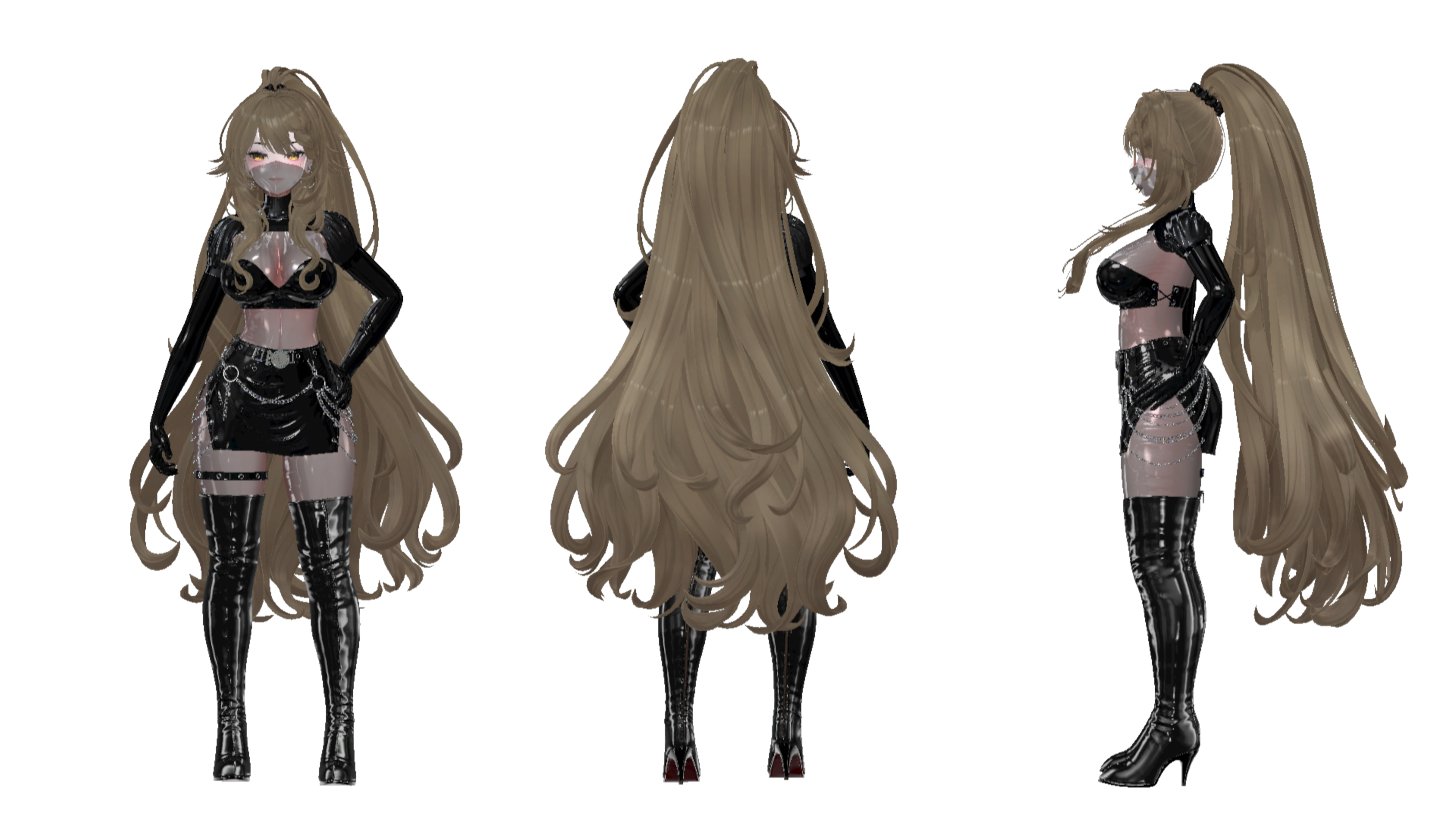 Milyusha - Main Latex Outfit